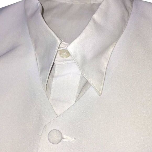 Boys Formal 5 Pc Suit Sz 20 White Jacket Shirt Vest Tie Pants Formal Wedding - Picture 12 of 15